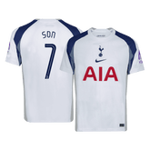 SON #7 Tottenham Hotspur Home Soccer Jersey 2025/26 White - UCL